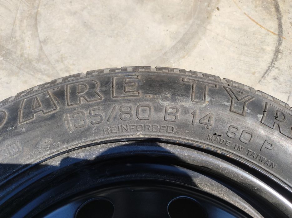 Резервна гума - патерица 14 цола 4x98 Fiat; Lancia / Фиат; Ланчия