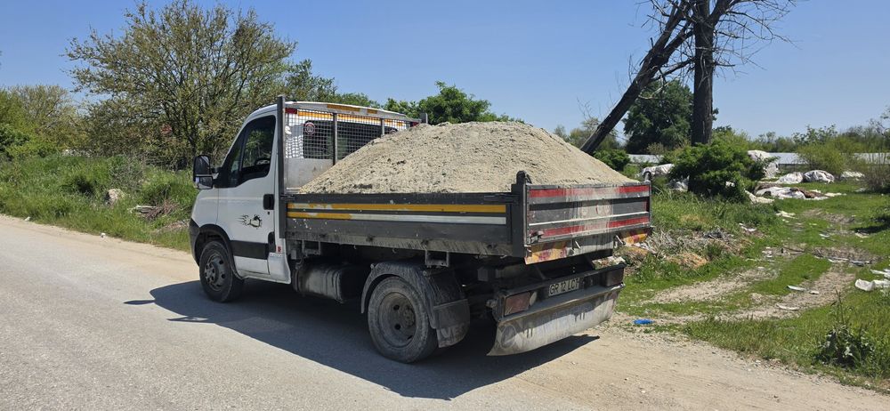 Transport nisip balast pamant negru de pădure  evacueze  Moloz etc