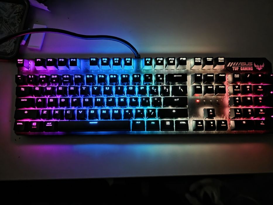 Tastatura gaming mecanica ASUS TUF Gaming K3, RGB,