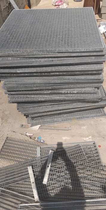 Grilaje zincate 40x125