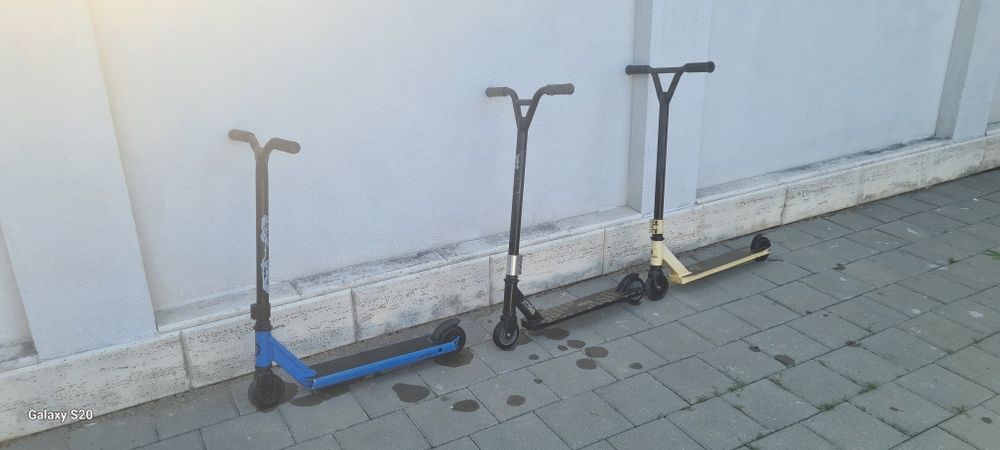 Vand trotinete si bicicleta