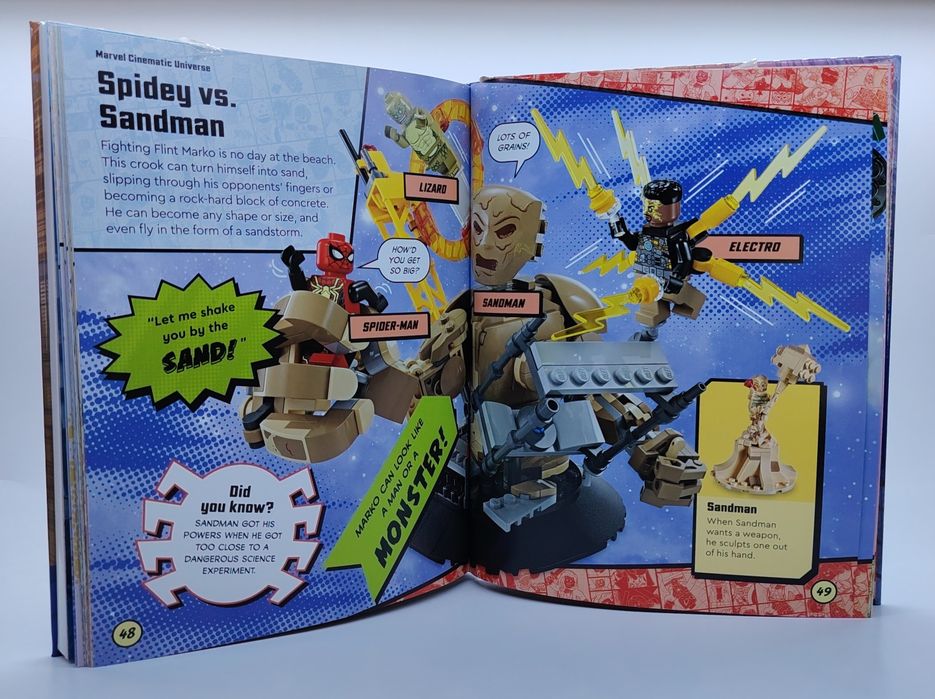 Lego spiderman book