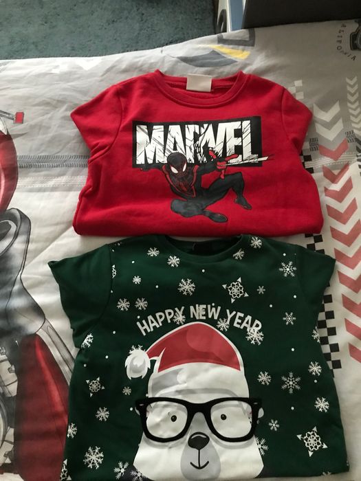 2 блузи за момче Marvel