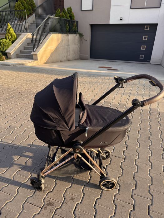 Cybex Mios 3 Rose Gold / Sepia Black – пълен комплект с аксесоари