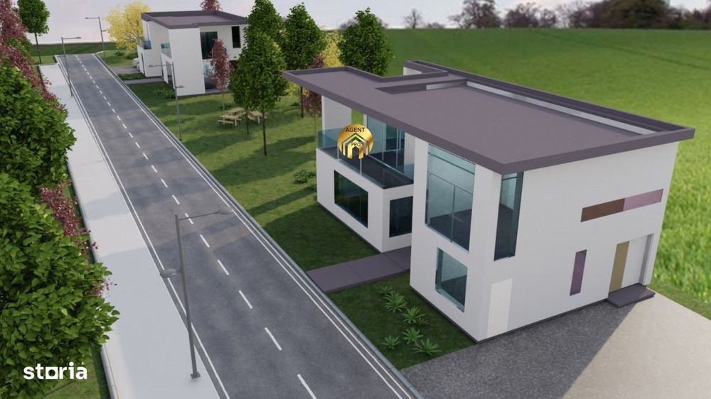 Teren 1082mp + drum - Cu proiect 2 case - str Tudor Vladimirescu, Otop