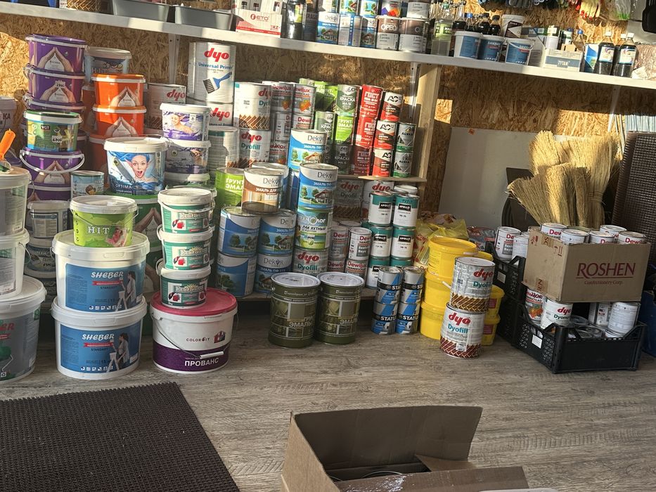 краски все виды