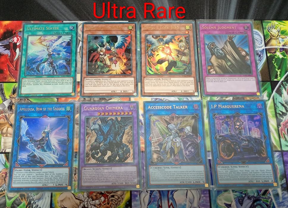 Оригинални Yu-Gi-Oh карти от различни издания !