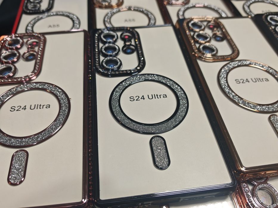 Samsung Galaxy A26,A36,A56,S24,S23/S24 Ultra,A16,A15 блестящи силикони