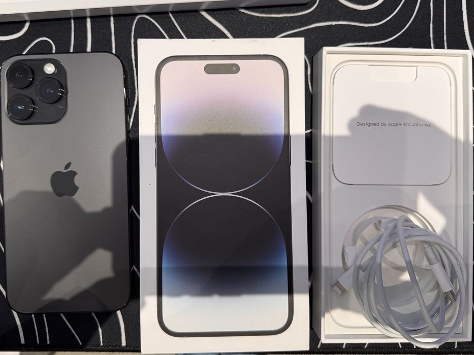 iPhone 14 Pro Max 128 ESIM коробка/документы/UZIMEI 2 слота