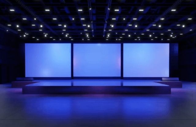 Подиум, сцена, сценические арки.