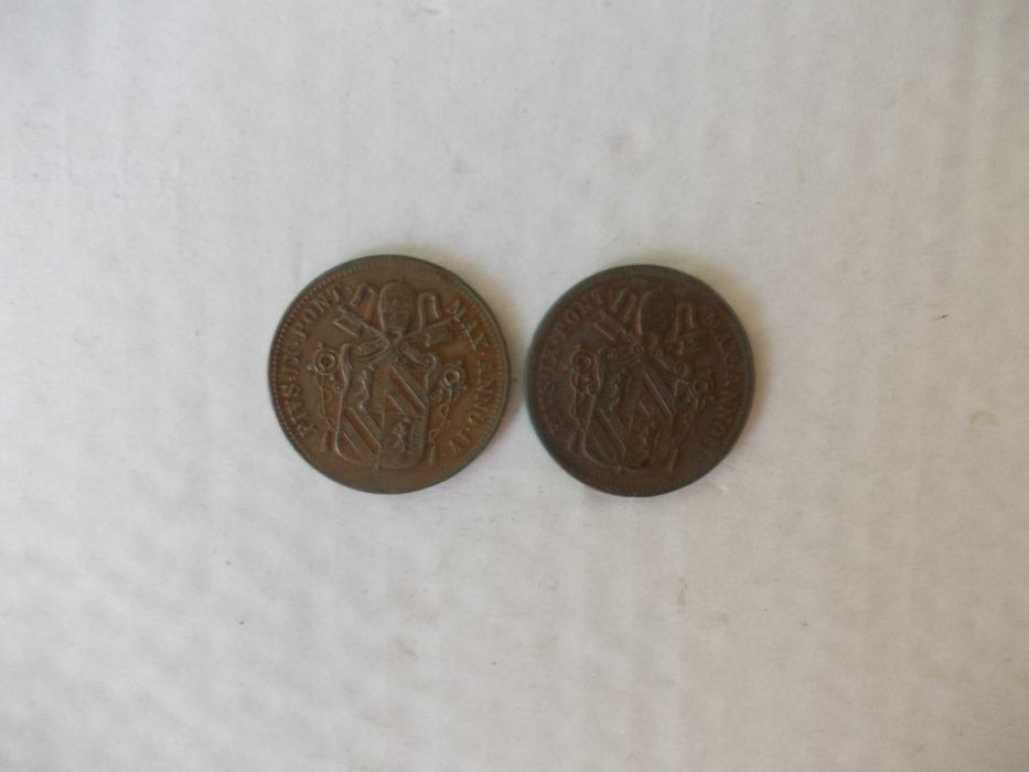 2 monede vechi Vatican