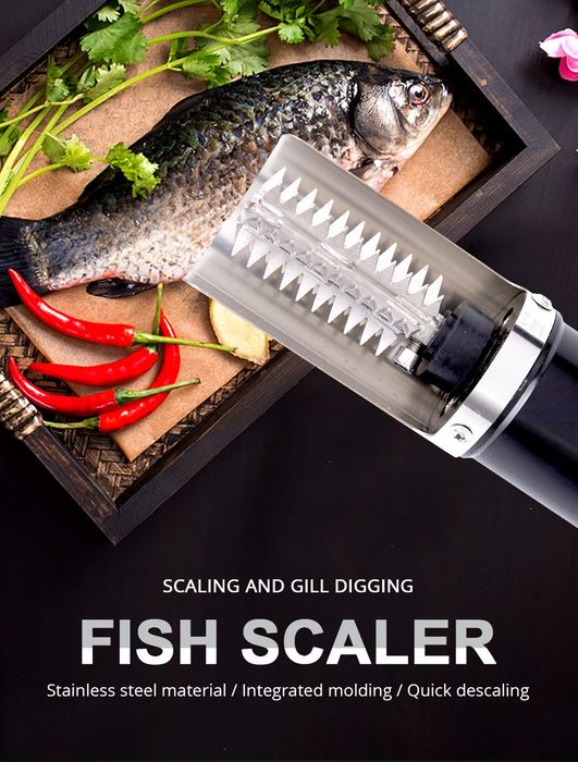 Електрическа Машинка за чистене на риба, чистене на люспи