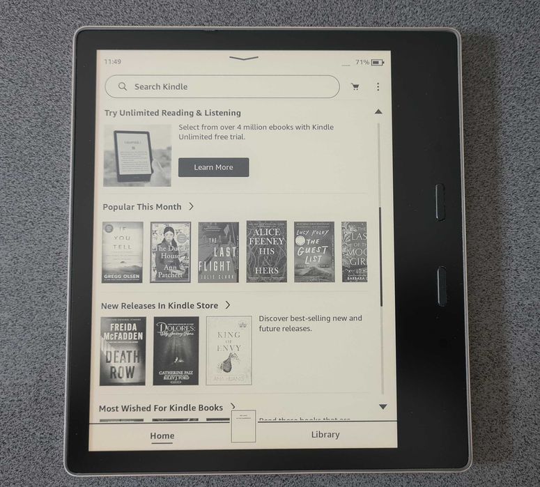 Vand Kindle Oasis gen 10 cu 32Gb si ecran 7 inch