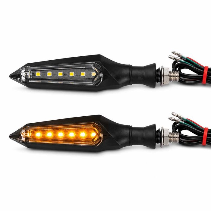 МИГАЧИ ЗА МОТОР PA1554 2БР/К-Т 12v Мото Мотоциклет Мотопед Скутер АТВ Нови