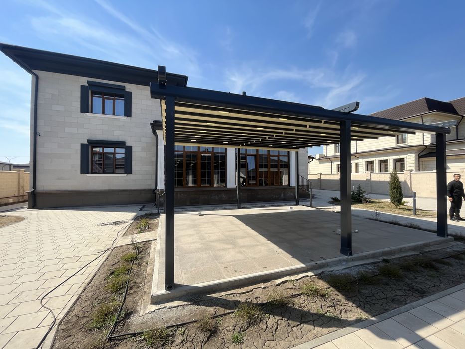 тентовая крыша, Перголы