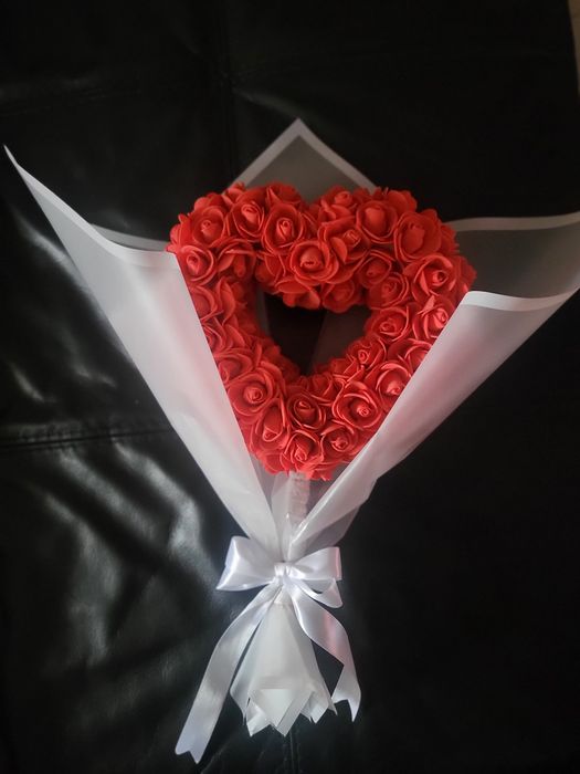 Buchet trandafiri 360°