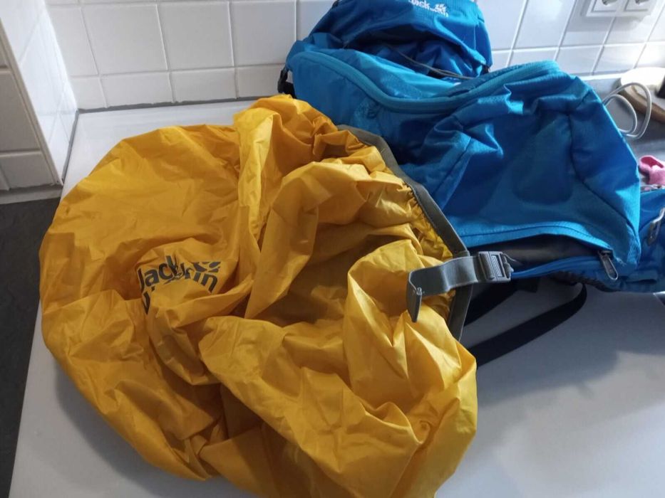 Туристическа раница Deuter Transalpine Futura Bike Jack Wolfskin