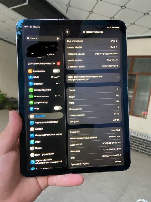 Ipad 11 pro 2018
