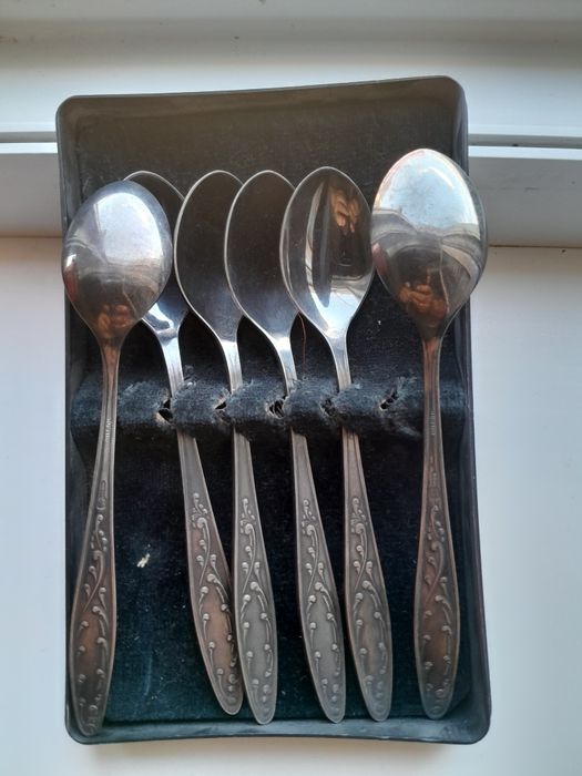 Серебряные чайные ложки