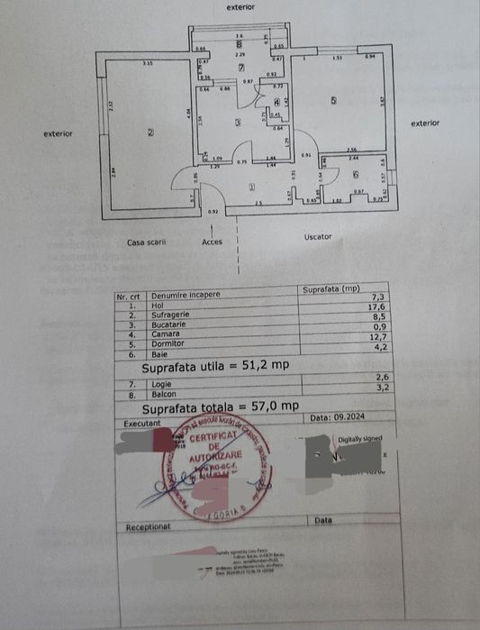 Apartament 2 camere decomandat, Libertatii