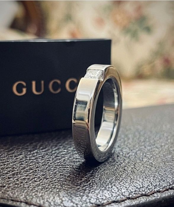 Марков златен пръстен Gucci