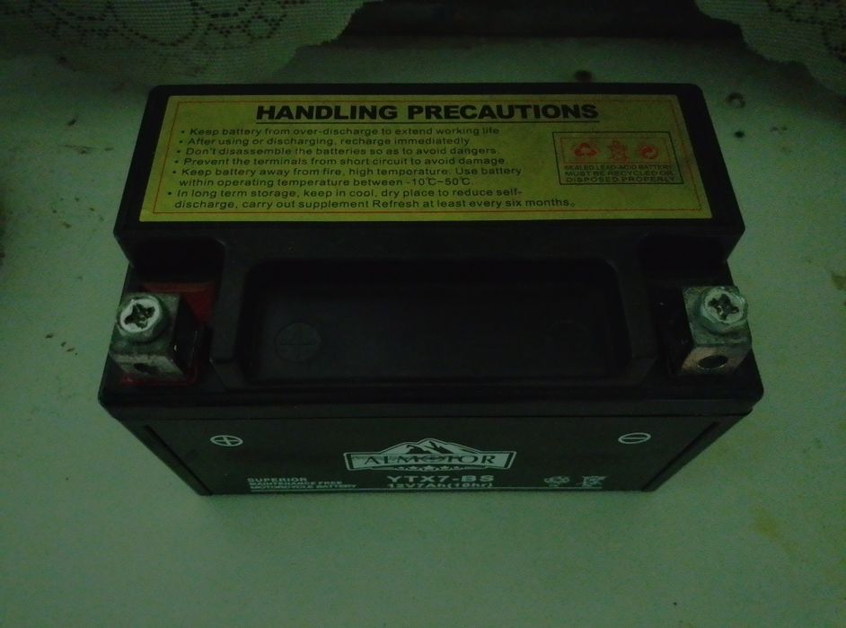 Аккумулятор на скутер