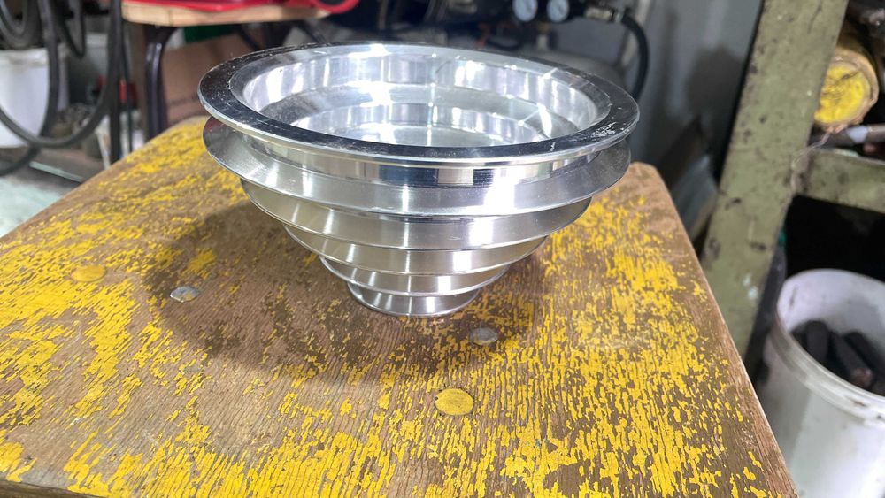 шкив алюминиевый новый