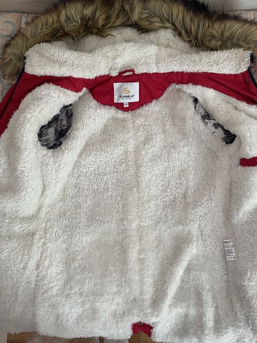 Зимняя парка, размер s-m.