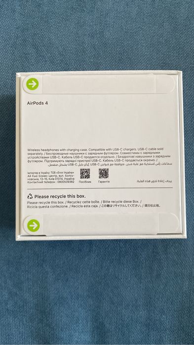 Airpods 4 новый оригинал