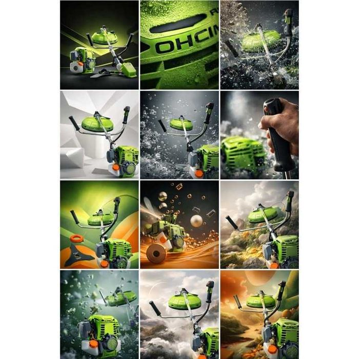 Motocoasa pe benzina Campion 4 timpi 8.5CP 58CC profi easy start