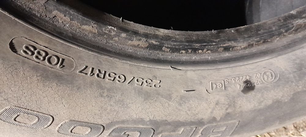 Автошина 236/65/17 липучка