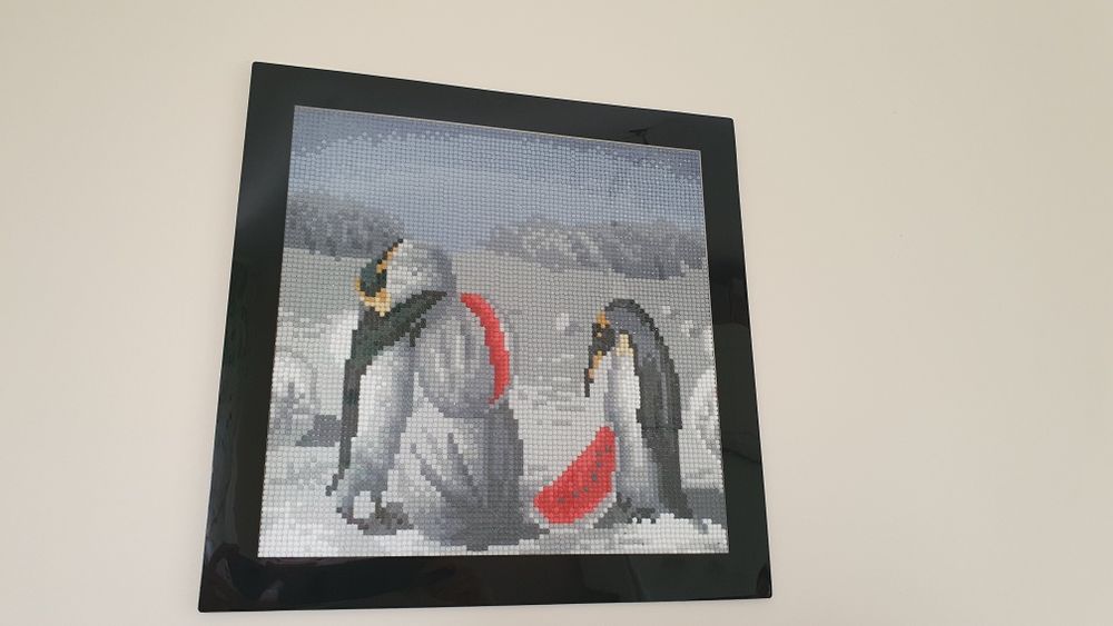 Алмазная картина в магнитной рамке