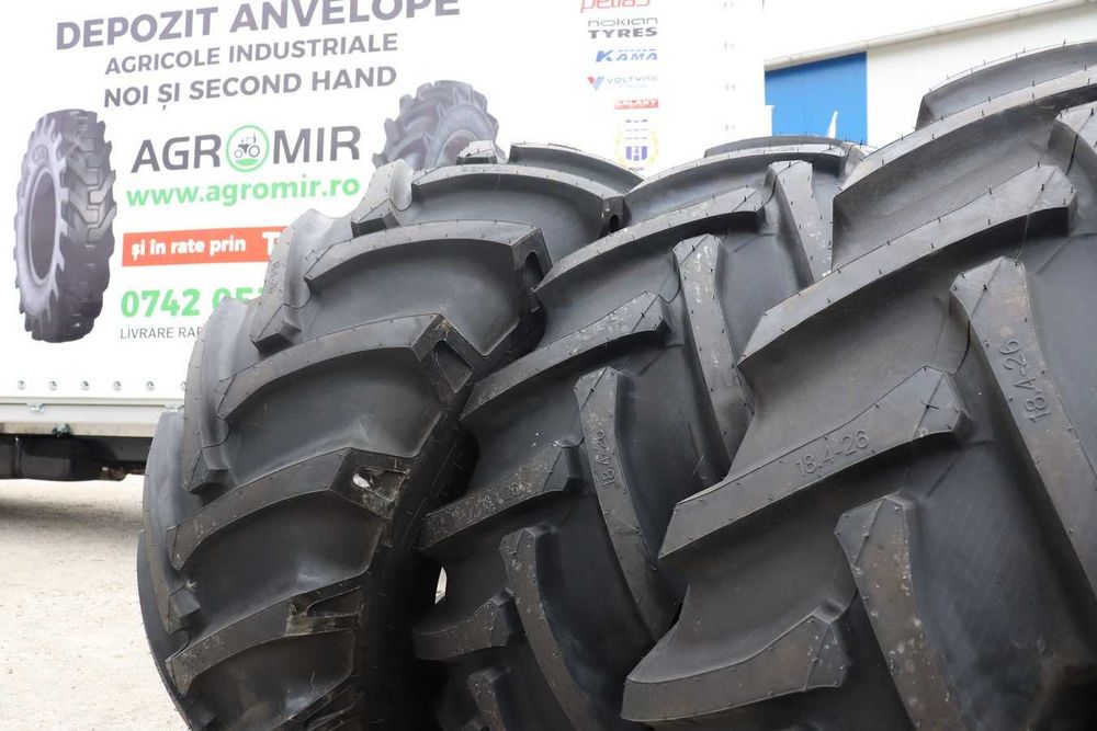 Cauciucuri noi 18.4-26 BKT 14PR anvelope taf, tractor