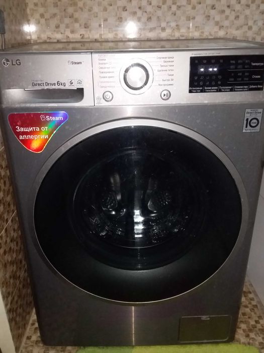 СРОЧНО! Avtomat kir yuvish mashinasi LG 6kg