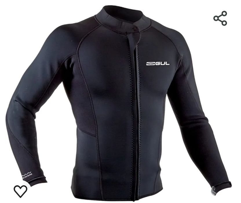 Wetsuit jacket Gul