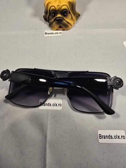 Set Ochelari de soare Verssace Special Project Aviator Full Black 65039