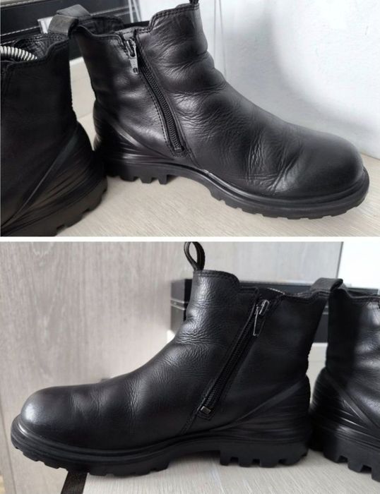 Ghete iarna, ECCO Tredtray K, Piele naturală - Lână - 37 [24 cm)