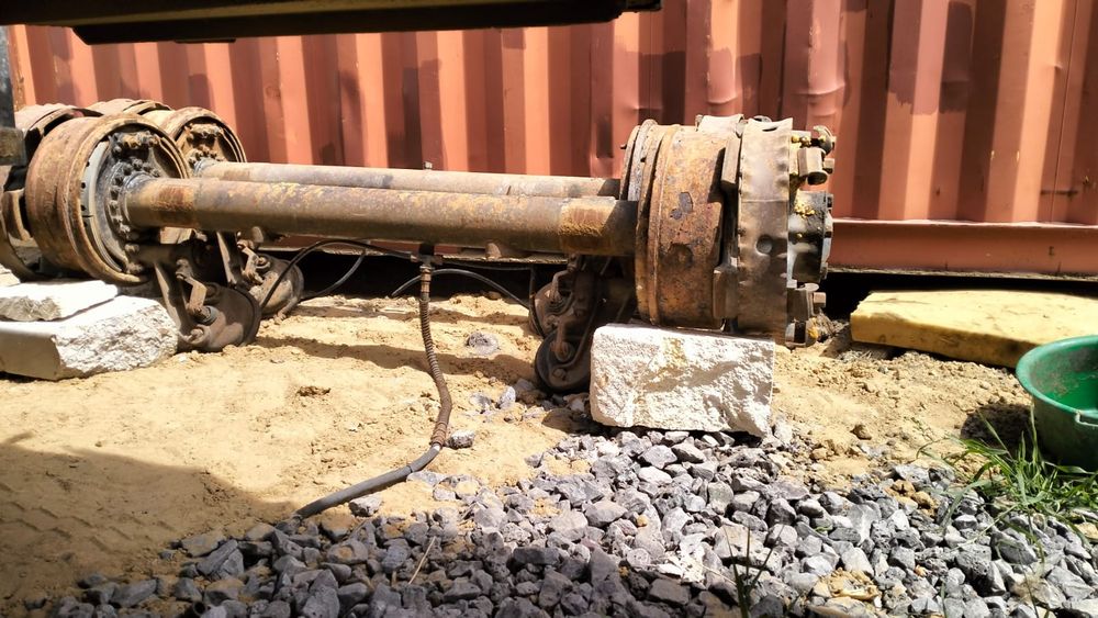 Ось прицепа КамАЗ