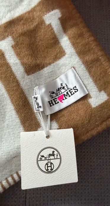 Hermes Avalon Camel одеяло налични с торбичка