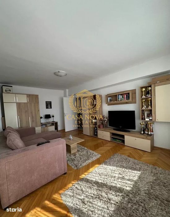 Apartament 2 camere 50mp, balcon 3mp, finisat modern, zona Centrala