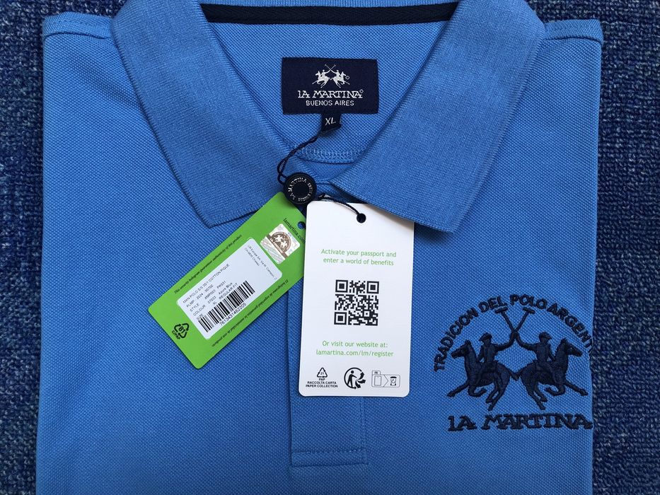 La Martina Polo Pique Shirt ОРИГИНАЛНИ мъжки поло тениски - M/L/XL