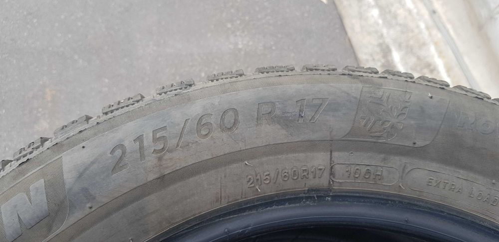 Продавам зимни гуми MICHELIN ALPIN 6 215/60 R17