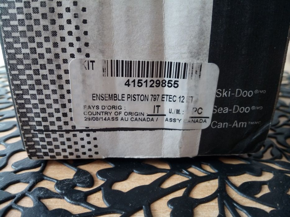 Поршневая BRP 800