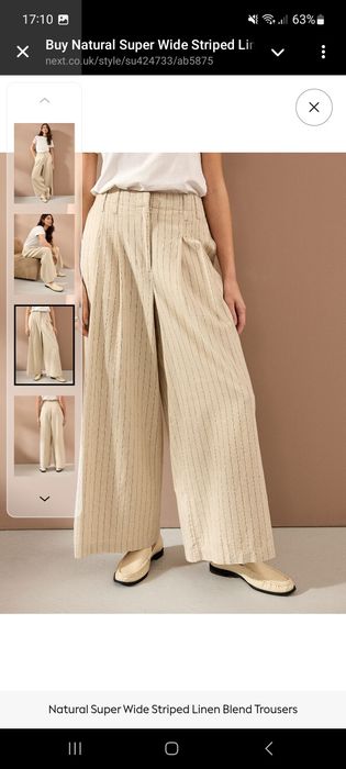 Женский Брюк лёнь