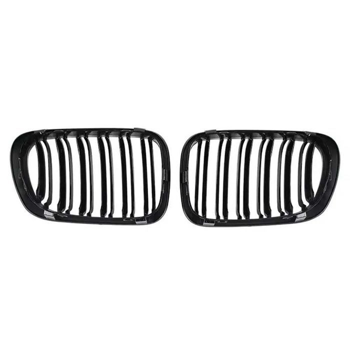 Set 2 grile duble M negru lucios BMW Seria 3 E46 NFL 1998-2001