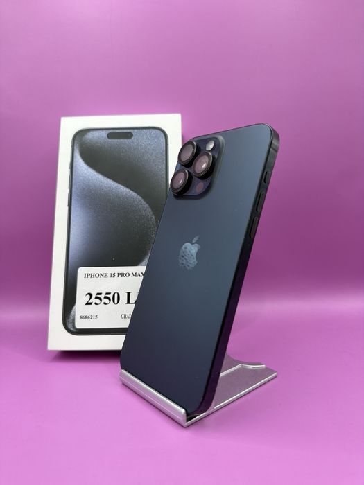 Iphone 15 pro max 256Gb •Matei Amanet Margeanului•86862