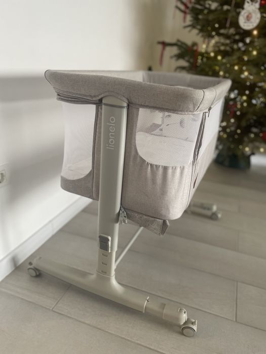Patut cosleeper Lionelo Aurora gri 3 in 1