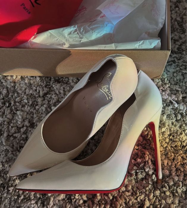 Pantofi Christian Louboutin piele pe comanda