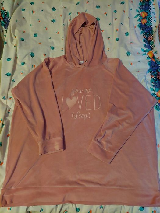 Дамски плюшен суичър