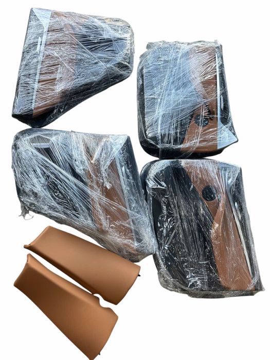 Bmw X3 G01 LCI Кожен салон KHRI Sensatec perforiert/cognac